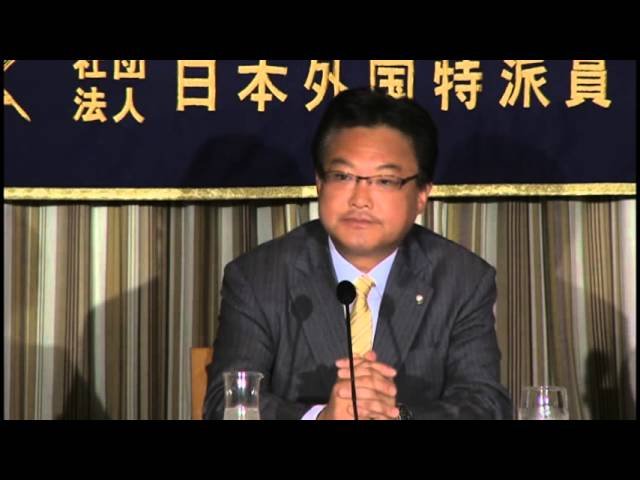 やない筆勝 幸福実現党党首 日本外国特派員協会記者会見 7月18日
