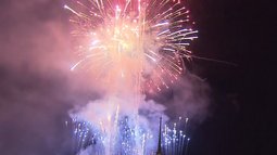 【花火大会】聖地・四国正心館（2015.7.7）、総本山・那須精舎（2015.7.25）で開催