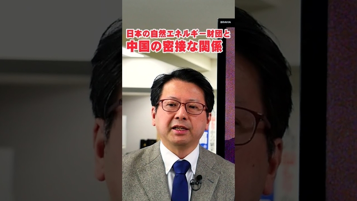 日本の自然エネルギー財団と中国の密接な関係 #shorts #再生エネルギー #太陽光 #中国 #ロゴ