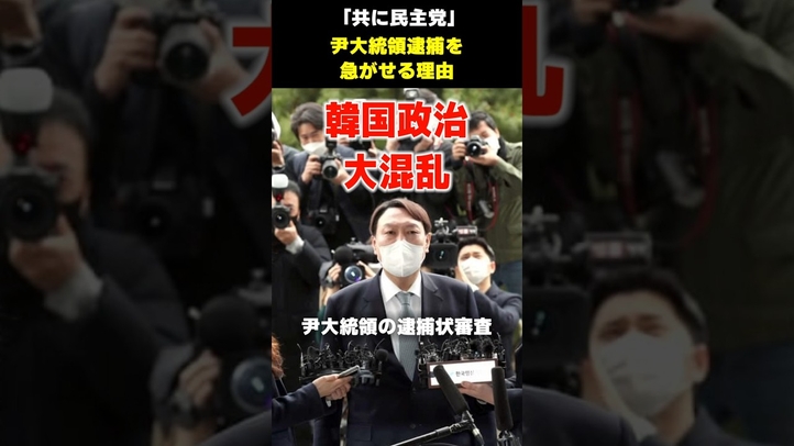「共に民主党」が尹大統領の逮捕を急がせる理由 #尹大統領 #逮捕 #ユン大統領