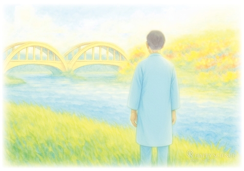 三途の川のほとりに立つKさん