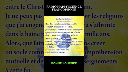 "La Foi en El Cantare vise à unifier les religions mondiales" #shorts #elcantare #happyscience