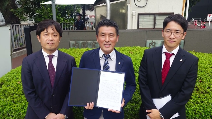 10月7日 石破茂総理大臣宛ての「事実上の生産調整(減反)を廃止しコメの増産を求める要望書」を提出