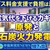 電気・ガス料金支援で負担は減らない　電気代を下げるカギは原発と石炭火力発電